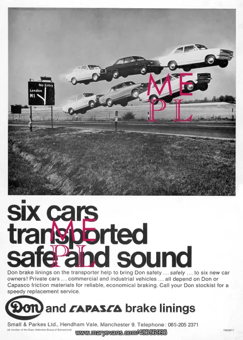 : Advertisement for Brake Linings : Advertisement for Brake Linings