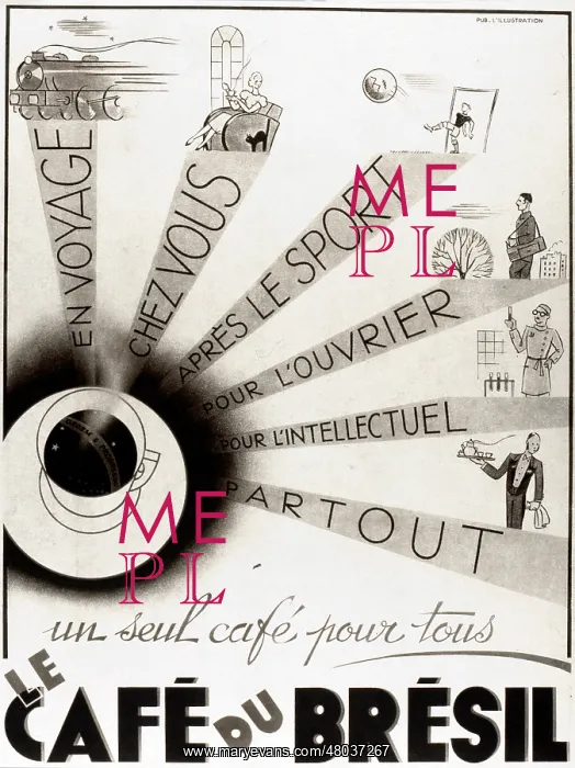  : Advertisement for Brazilian coffee