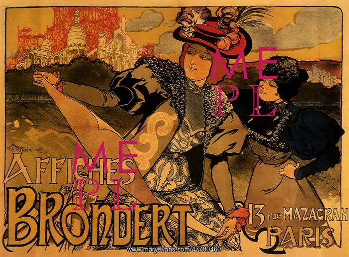 : Advertisement for Brondert Posters : Advertisement for Brondert Posters