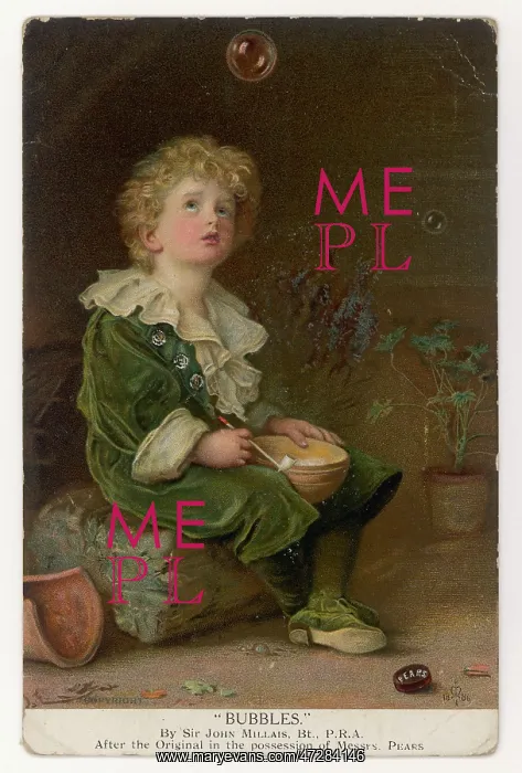 : Advertisement - Bubbles Millais : Advertisement - Bubbles Millais