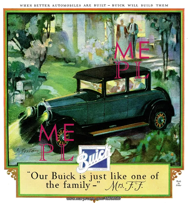 : Advert, Buick Automobile : Advert, Buick Automobile