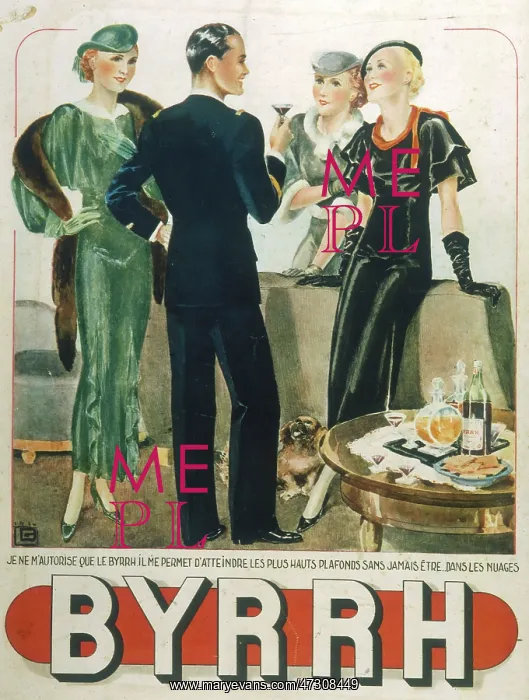  : ADVERT / BYRRH APERITIF