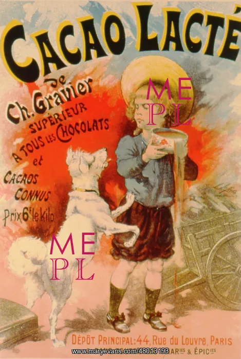 : Advertisement for Cacao Lacte : Advertisement for Cacao Lacte