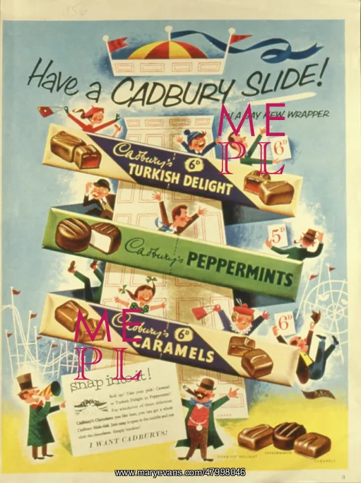 : Advertisement for Cadbury's chocolates : Advertisement for Cadbury's chocolates