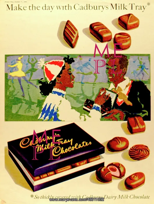 : Advertisement for Cadbury's Milk Tray Chocolates : Advertisement for Cadbury's Milk Tray Chocolates