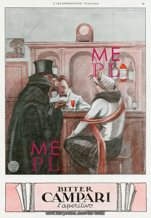  : ADVERT / CAMPARI APERITIF