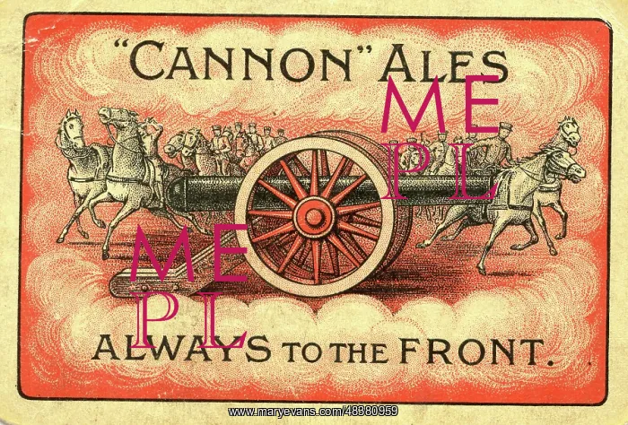  : Advert, Cannon Ales, Sheffield, Always to the Front