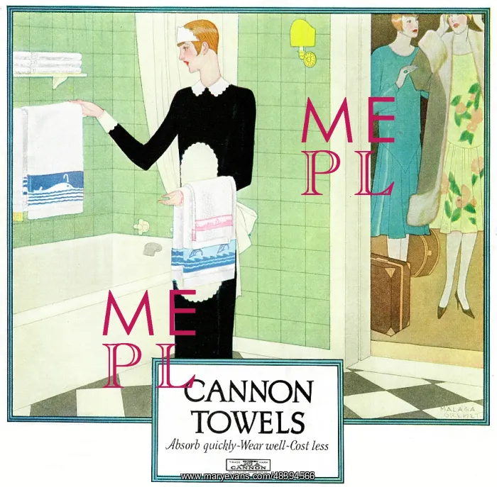 : Advert, Cannon Towels : Advert, Cannon Towels