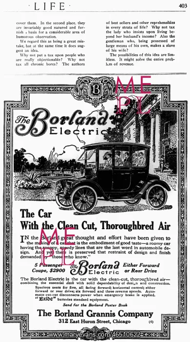  : advertising, cars, Borland Electic, electric