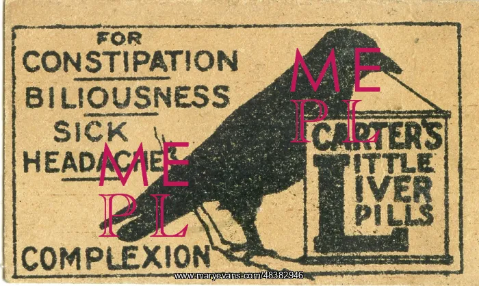 : Advert, Carter's Little Liver Pills : Advert, Carter's Little Liver Pills
