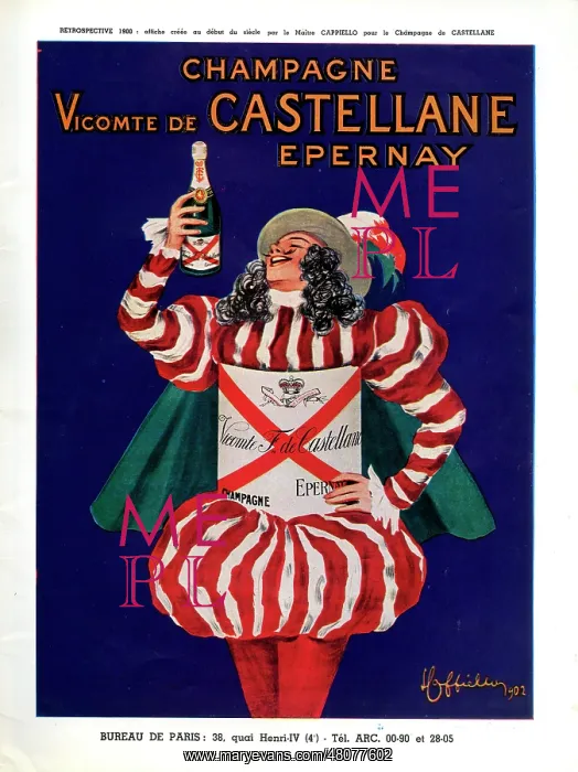 : Advertisement for Castellane champagne : Advertisement for Castellane champagne