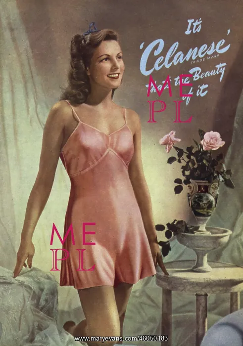 : Advert for Celanese 1945 : Advert for Celanese 1945