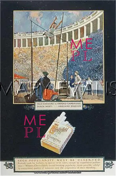 : ADVERT / CHESTERFIELD CIGS : ADVERT / CHESTERFIELD CIGS