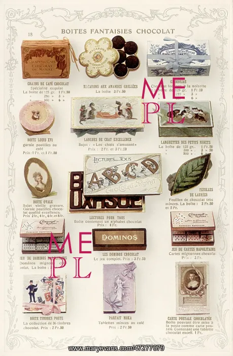  : Advertisement - Choc Boxes 1910