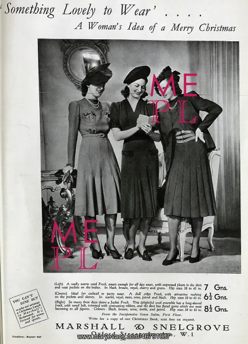 : Advert for Christmas dresses : Advert for Christmas dresses