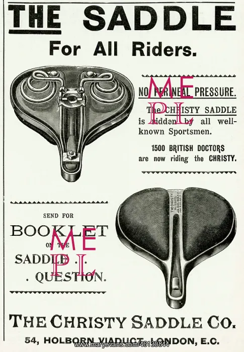 : Advert for Christy Saddles Co. 1897 : Advert for Christy Saddles Co. 1897