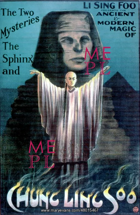 : Advertisement for Chung Ling Soo's magic show : Advertisement for Chung Ling Soo's magic show