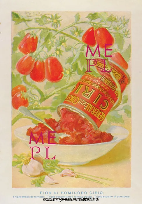 : Advertisement for Cirio concentrated tomato puree : Advertisement for Cirio concentrated tomato puree