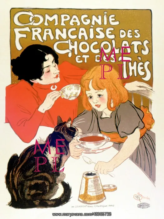 : Advertisement for Compagnie Francaise beverages : Advertisement for Compagnie Francaise beverages