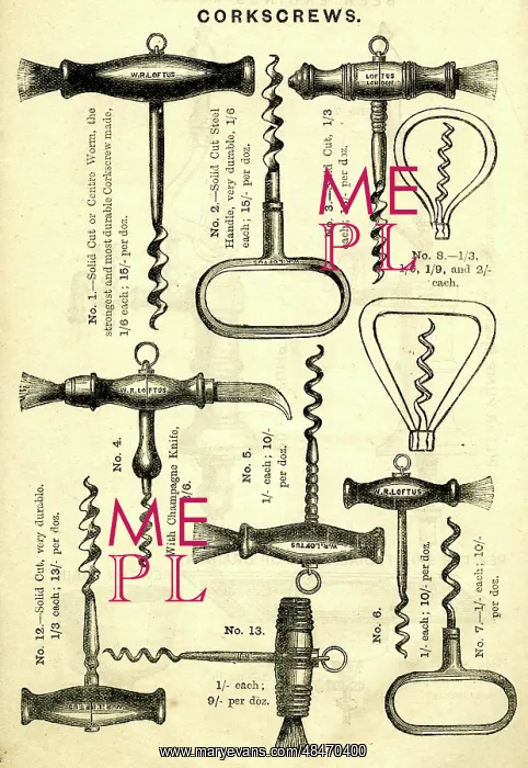  : Advert for corkscrews