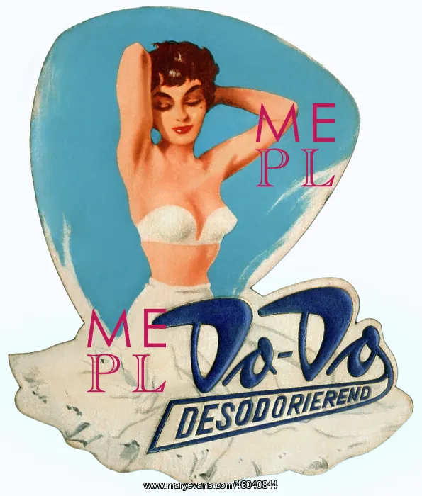  : advertising, cosmetics, deodorant Do-Do, desodorierend