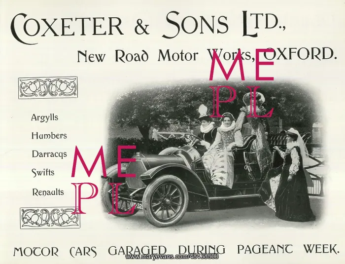 : Advert, Coxeter & Sons Ltd, Oxford : Advert, Coxeter & Sons Ltd, Oxford