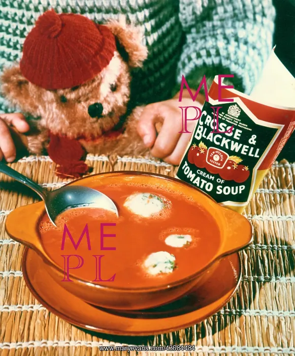 : Advertisement for Crosse & Blackwell soup : Advertisement for Crosse & Blackwell soup
