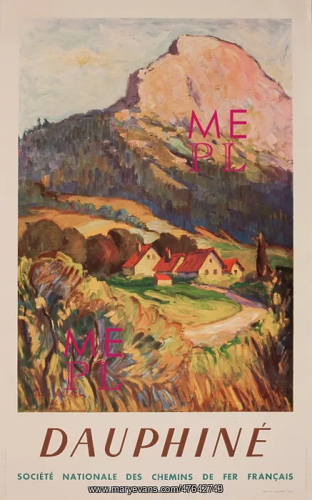 : Advertisement for Dauphine, France : Advertisement for Dauphine, France
