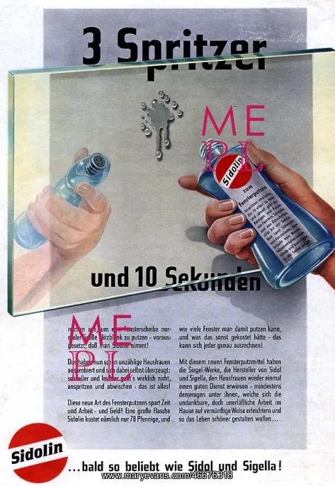 : advertising, detergents, Sidolin, advertisement : advertising, detergents, Sidolin, advertisement