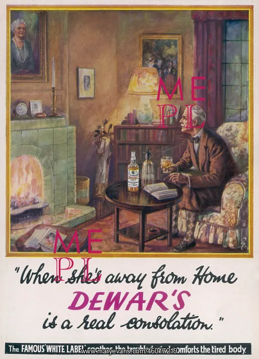 : Advert for Dewars 1935 : Advert for Dewars 1935