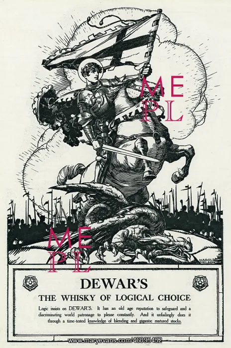 : Advert for Dewar's Whisky 1924 : Advert for Dewar's Whisky 1924