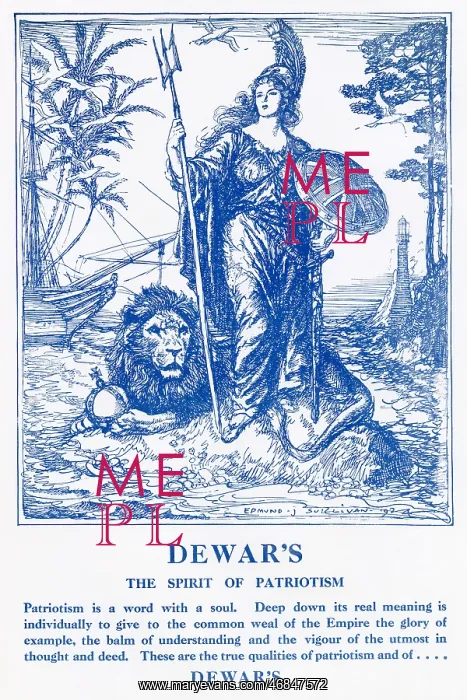 : Advert for Dewar's Whisky 1925 : Advert for Dewar's Whisky 1925