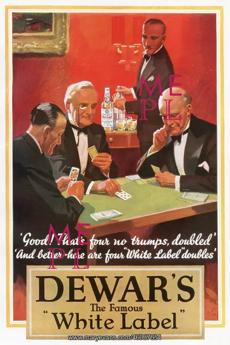  : Advert for Dewar's whisky 1934