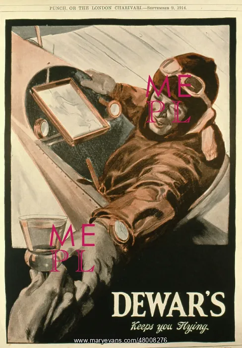 : Advertisement for Dewar's Whisky : Advertisement for Dewar's Whisky