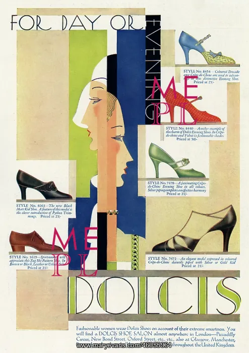 : Advert for Dolcis shoes : Advert for Dolcis shoes