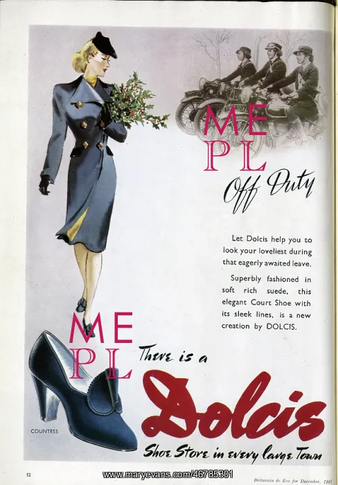 : Advert for Dolcis Shoes : Advert for Dolcis Shoes