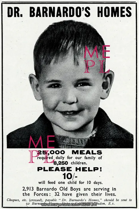 : Advert for Dr. Barnardo's homes 1941 : Advert for Dr. Barnardo's homes 1941