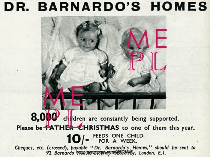 : Advert for Dr. Barnardo's Homes 1944 : Advert for Dr. Barnardo's Homes 1944