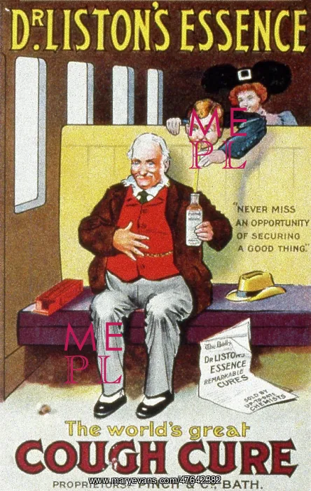 : Advertisement for Dr Liston's Essence : Advertisement for Dr Liston's Essence