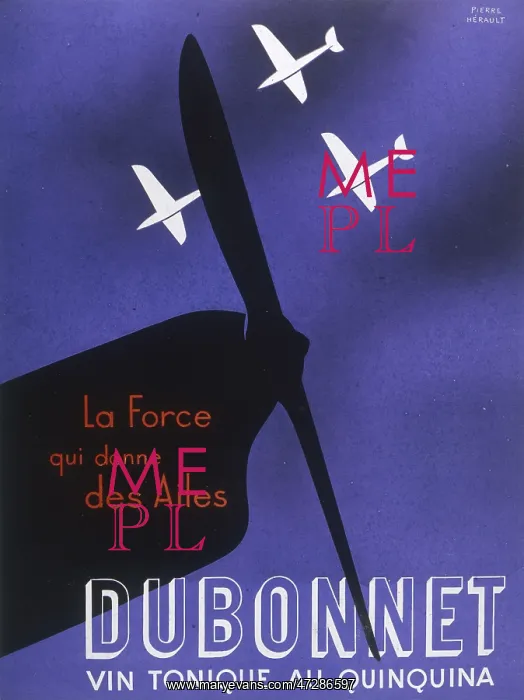 : ADVERT / DUBONNET APERITIF : ADVERT / DUBONNET APERITIF