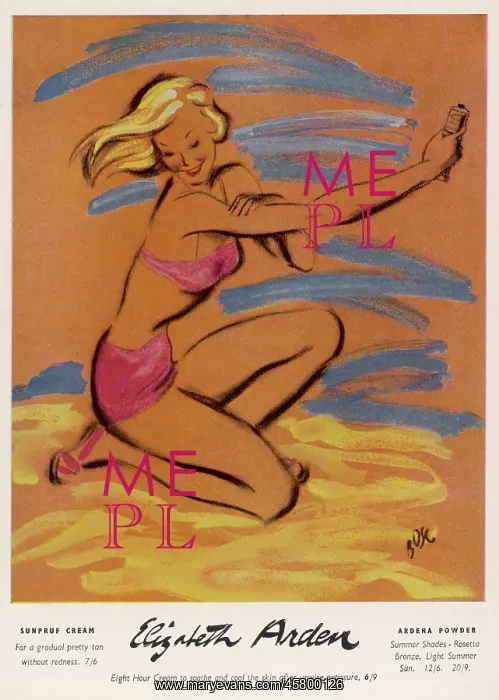 : ADVERT / ELIZABETH ARDEN : ADVERT / ELIZABETH ARDEN