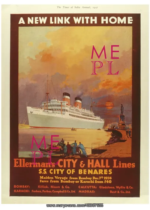 : Advertisement for Ellerman Lines : Advertisement for Ellerman Lines