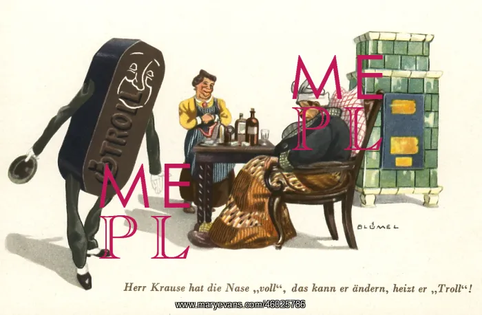  : advertising, energy, coal, Troll briquettes