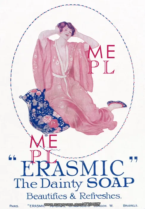  : Advert for Erasmic Soap 1920
