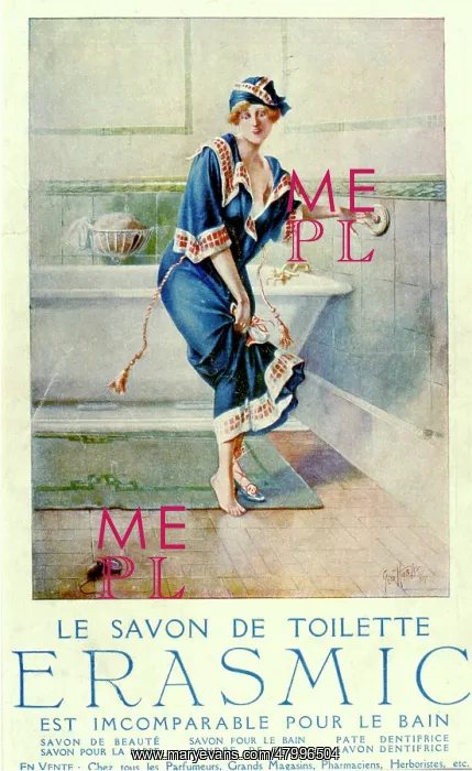 : Advertisement for Erasmic soap : Advertisement for Erasmic soap