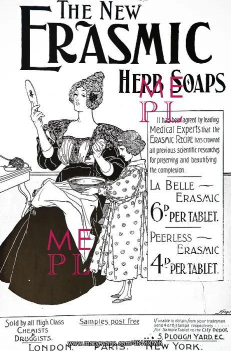  : An advert for Erasmic soap