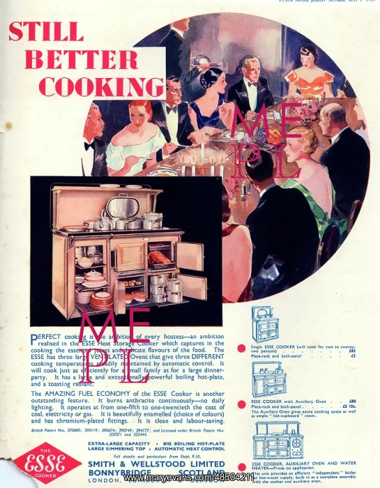  : Advertisement, Esse Cooker