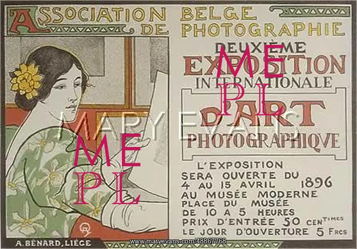 : ADVERT / EXHIB LIEGE 1896 : ADVERT / EXHIB LIEGE 1896
