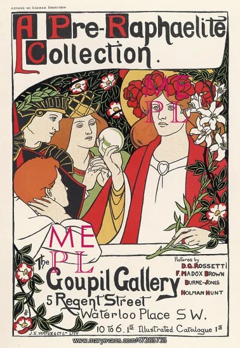 : ADVERT / EXHIB PRE-RAPHAEL : ADVERT / EXHIB PRE-RAPHAEL