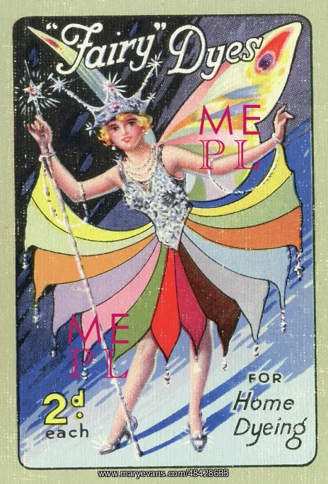  : Advert, Fairy Dyes for home dyeing